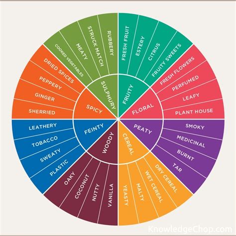 Whisky Flavour Wheel | 🥷 Knowledge Ninja