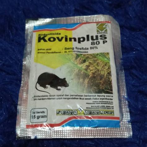 Jual RACUN TIKUS SAWAH KOVINPLUS 80 P Shopee Indonesia