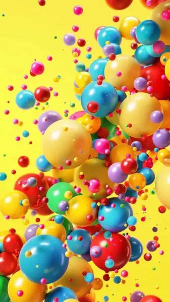 colorful balloons wallpaper  bubbles abstract   zedge