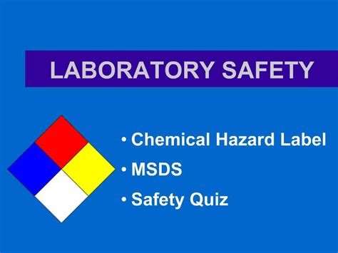 Ppt Laboratory Safety Powerpoint Presentation Free Download Id1344021