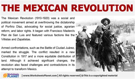 The Mexican Revolution Summary