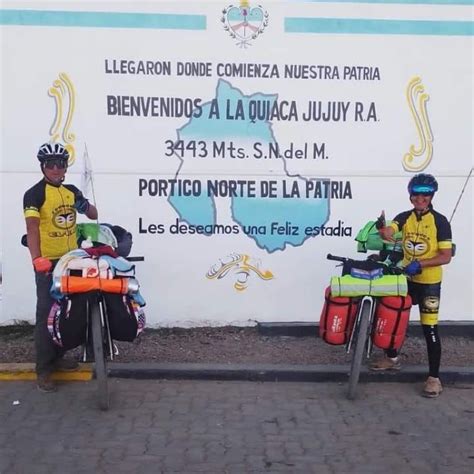 Desde El Alto Valle Al Norte Sandra Y Ubaldo Llegaron En Bici A La