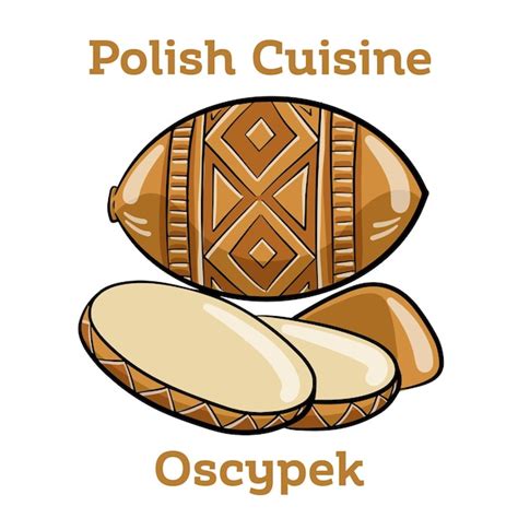 Premium Vector | Polish traditional cheese oscypek Oscypek isolated on ...