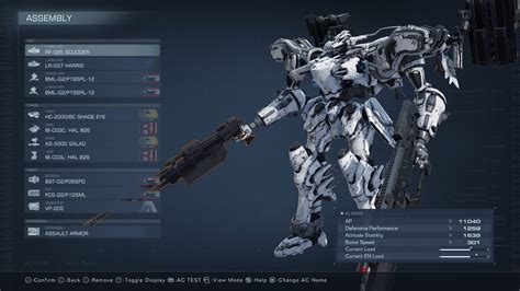 Ac White Glint Build Fa Kinda R Armoredcore