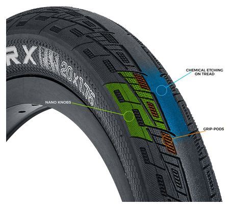 Tioga Fastr X LBL Flexible 20 BMX Tire Black Alltricks