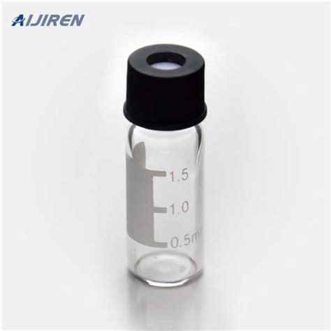 HPLC Sample Vials Chemical Test Amber Labeled Aijiren HPLC Vials