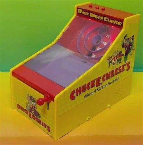 Chuck E Cheese Alley Roller Classic Electronic Arcade Skeeball Game ...