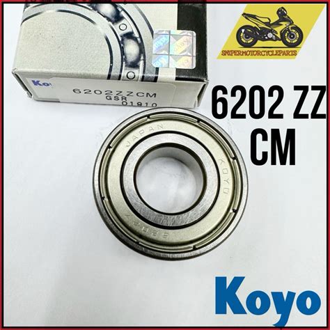 KOYO BEARING 6202 ZZ CM 2RS CM 100 ORIGINAL KOYO MADE IN JAPAN