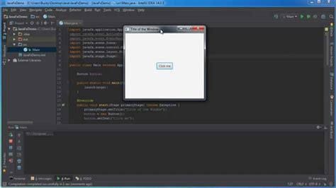 Javafx Java Gui Tutorial Creating A Basic Window Youtube