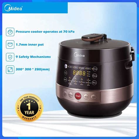 Midea L Smart Home Kitchen Multi Function Electric Pressure Cooker