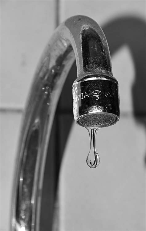 Faucet With Water Droplet AllAboutLean