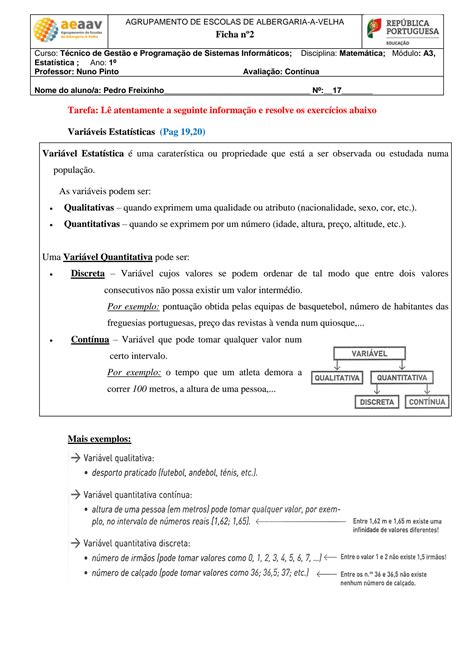 SOLUTION Ficha De Mtem Tica N 2 Studypool