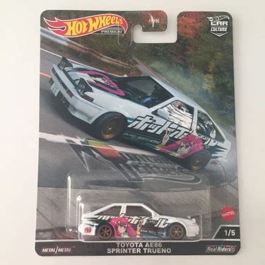 Hot Wheels Premium Car Culture Slide Street Toyota Ae Sprinter T