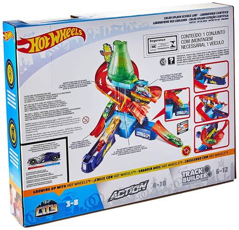 Mattel Hot Wheels Colour Shifter Ccp Laboratory Playset Model Cars Bigamart