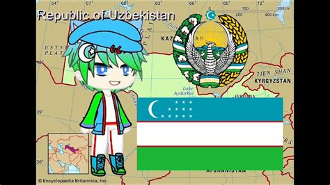 Gacha Club Countryhuman Republic Of Uzbekistan Youtube