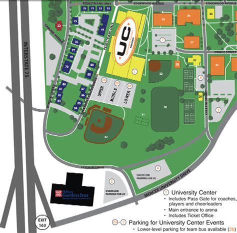 Mercer University Campus Map: A Guide To Navigating The Campus - Map of ...