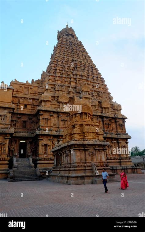 Chola Temples In Thanjavur Are World Heritage Site Stock Photo Alamy