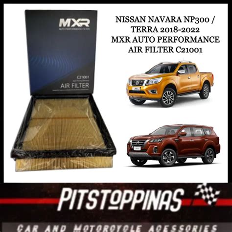 Nissan Navara Np Terra Mxr Auto Performance Air Filter