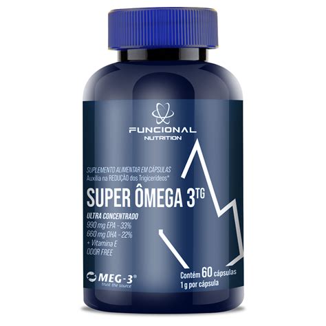 SUPER ÔMEGA 3 TG 60 CÁPSULAS