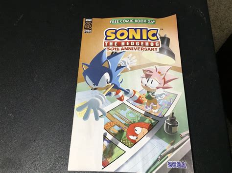 Mavin Sonic The Hedgehog Th Anniversary Idw Free Comic Book Day