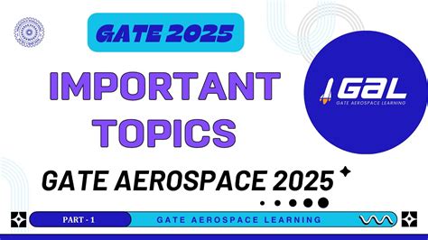 Part 1 Key Topics And Subject Order For GATE Aerospace 2025