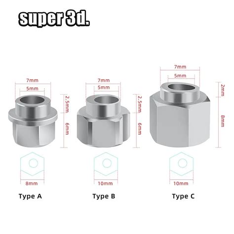 5/10 шт. 3D-принтер Openbuilds эксцентриковая прокладка V-образное ...