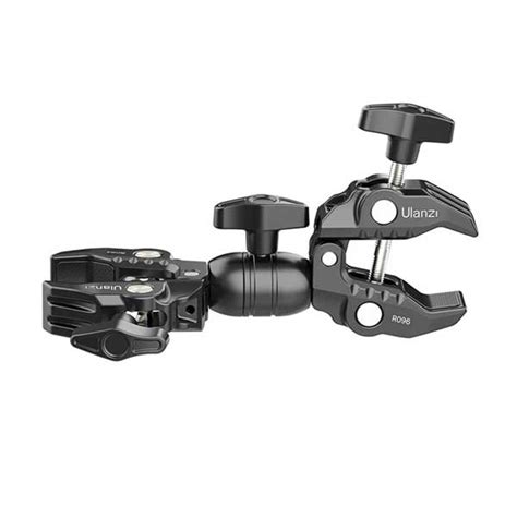 Ulanzi R096 Double Super Clamp Kẹp càng cua đa năng 2 đầu xoay 360 độ