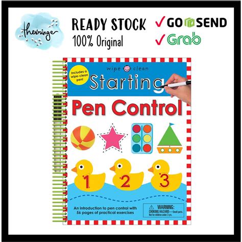 Jual Halaman Priddy Starting Pen Control Wipe And Clean Book