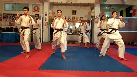 Black Belt Grading Test At Star Goju Ryu Karate Academy Shamti Solan