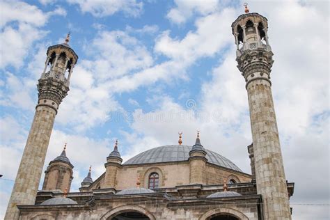 Aziziye Mosque In Konya Turkiye Stock Image Image Of Konya Aziziye