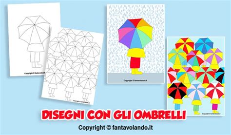 Disegni Per L Autunno Gli Ombrelli Fantavolando