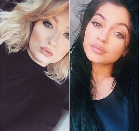 Kylie Jenner Nude Full Lip Inspired Look Lips Sepora Waterproof Lip