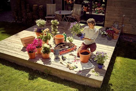 WPC Terrasse Bauen Anleitung Von HORNBACH