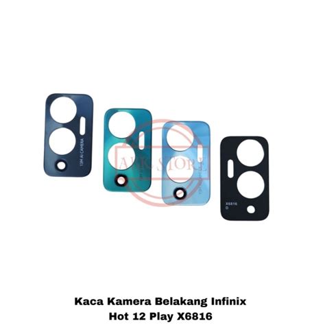 Jual Lensa Camera Kaca Kamera Belakang Infinix Hot 12 Play X6816