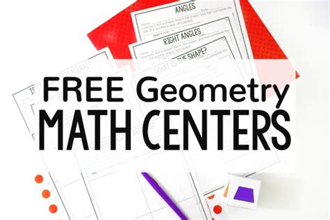 Free Geometry Activities - Teaching with Jennifer Findley