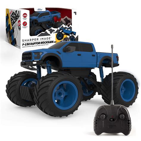 Buy Sharper Image Rc Mini Ford F150 Raptor Rockslide Monster Truck Off Road High Speed Racing