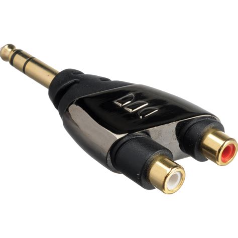 Monster Cable Stereo 14 Male To 2 Rca Female 600446 Bandh