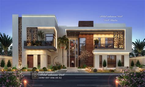 Luxury Modern Style Villa Images Behance