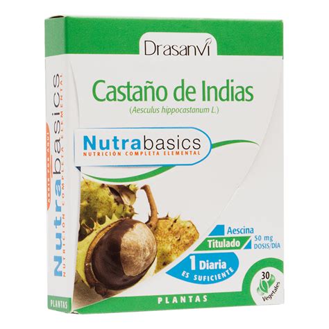 Castaño Indias 30 cápsulas Nutrabasicos Drasanvi Francia