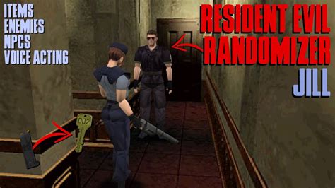 Resident Evil Randomizer Jill Items Enemies Npcs Voice Acting