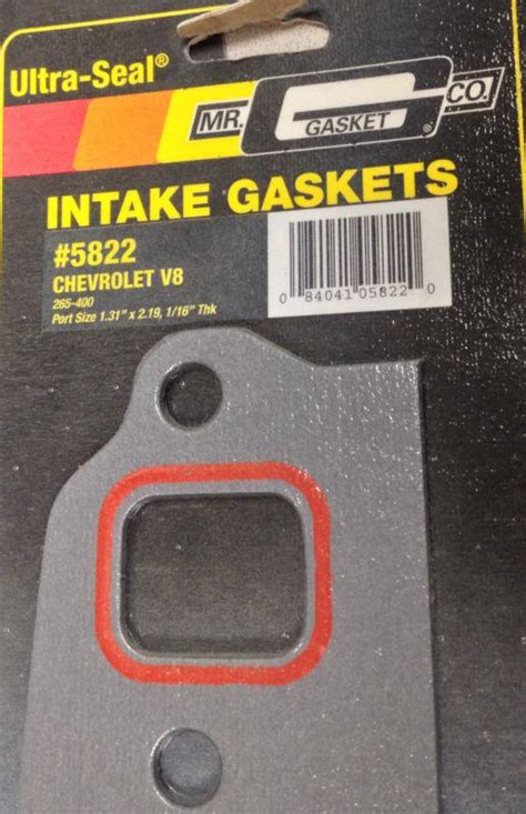 Buy Mr Gasket 5822 SBC Chevy SB UltraSeal Intake Manifold Gaskets 1 31