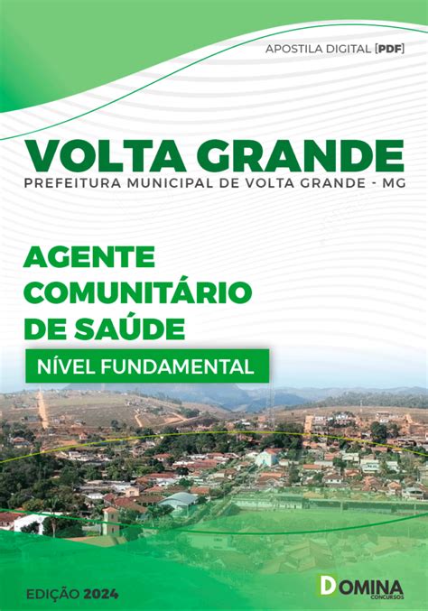 Apostila Digital Concurso Prefeitura De Volta Grande Mg