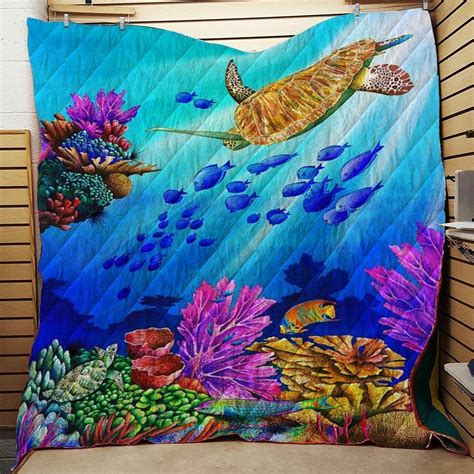 Sea Turtle Quilt Tdhrs Dreamrooma