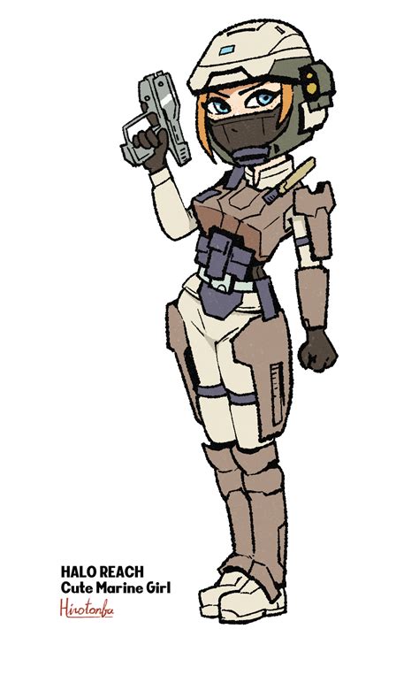 🌵🦎rook🏜️🌶️ On Twitter Rt Hirotonfa Halo Reach Cute Marine Girl Funded By My Honorable