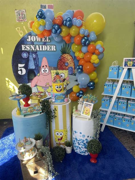 Decoraciones De Bob Esponja Para Fiestas Infantiles Santo Domingo