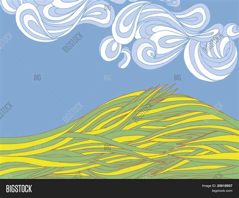 Cartoon Hill Vector & Photo (Free Trial) | Bigstock