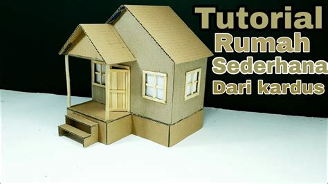 Cara Membuat Rumah Gadang Dari Kertas Delinewstv