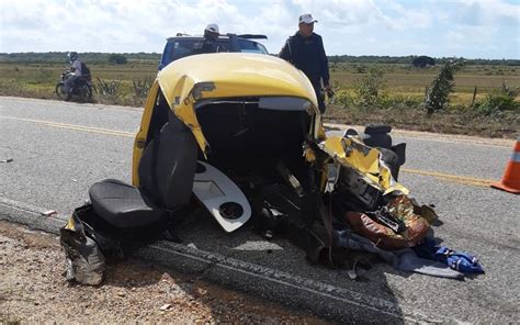 Idoso Morre E Quatro Pessoas Ficam Feridas Em Acidente De Tr Nsito Na