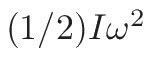 Mass Moment of Inertia Tensor