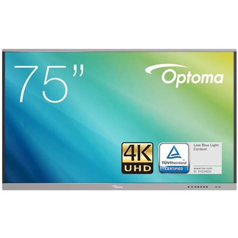 Optoma Technology Creative Touch 5 75 Class 4K UHD Smart 5751RK